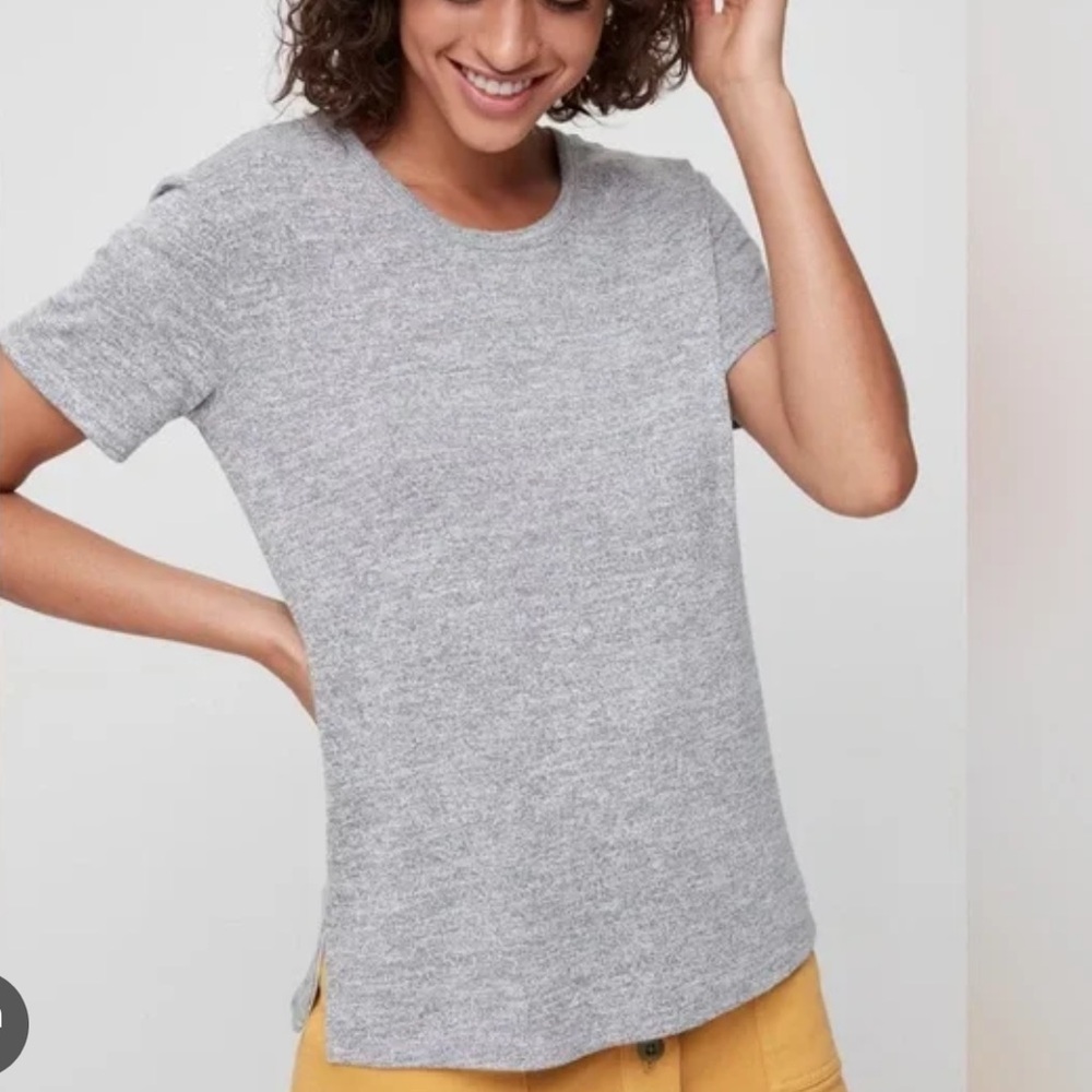 Wilfred Free “Divina” Gray Loose Short Sleeve T-Shirt